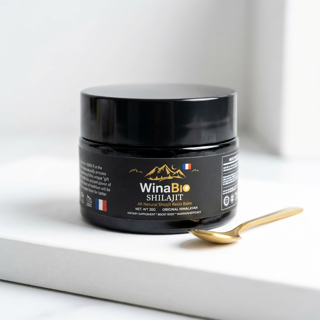 WinaBio – Résine Shilajit de l’Altaï (30 g)