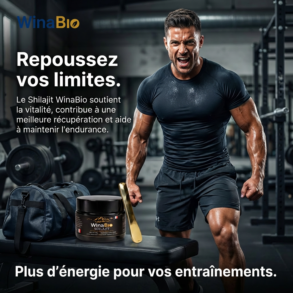 WinaBio – Résine Shilajit de l’Altaï (30 g)