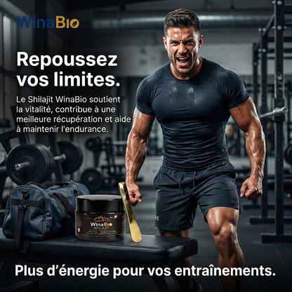 WinaBio – Résine Shilajit de l’Altaï (30 g)