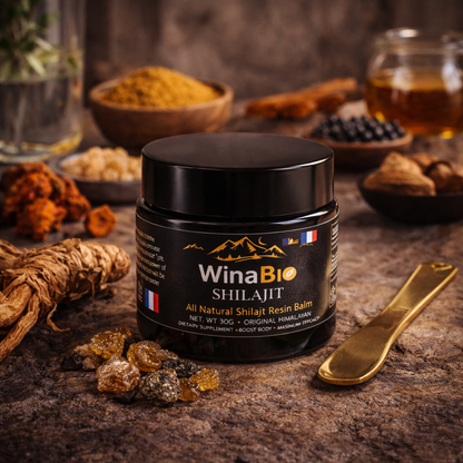WinaBio – Résine Shilajit de l’Altaï (30 g)