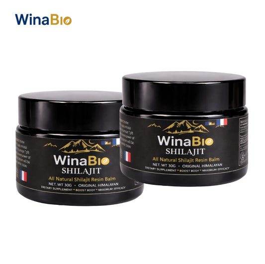 2 Pots de Resine de Shilajit WinaBio